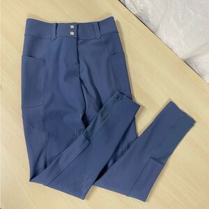 Free Ride Equestrian Blue Riding Breeches - Size 26